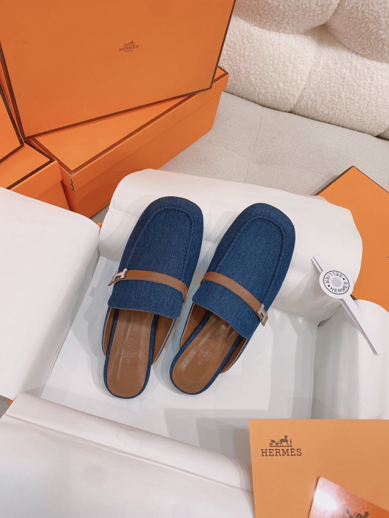 Hermes Slippers